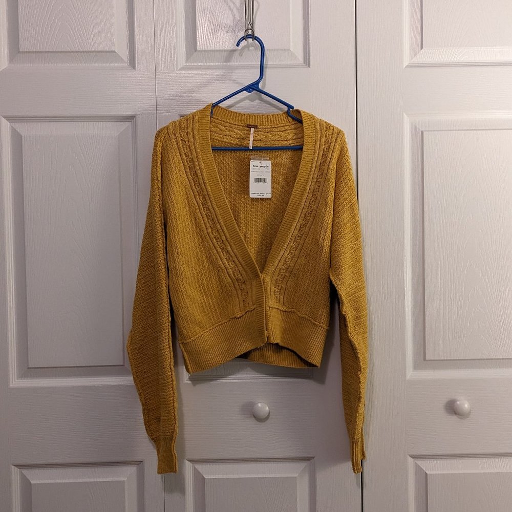 Free People Moon River Cardigan - Southern Sun Combo - Size Large - NWT